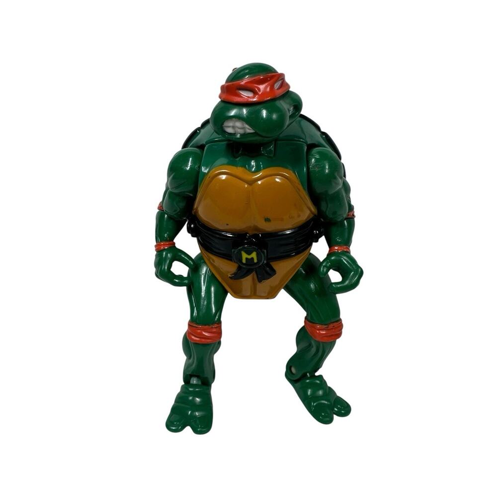 Vtg Teenage Mutant Ninja Turtles Michaelangelo Action Figure TMNT Playmates 1992